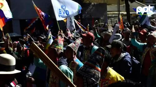 Alcaldía de La Paz cierra plaza Abaroa por marcha evista este lunes