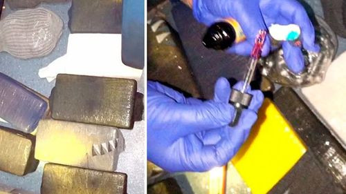 Bus interceptado con droga en la carretera Bioceánica deja cinco aprehendidos