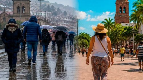 Pronóstico prevé frío y calor en Bolivia