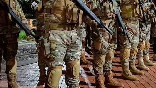 Cuatro soldados son aprehendidos por sustracción de explosivos