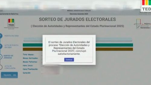 TED Santa Cruz designa jurados electorales para las elecciones con equidad de género          