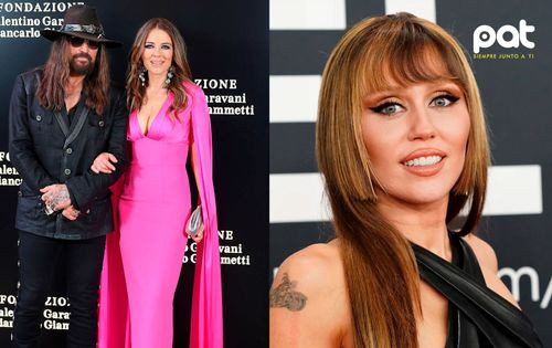 Miley Cyrus habla por primera vez sobre el romance de su padre con Elizabeth Hurley