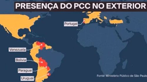 Informe de Brasil ubica a Bolivia entre los países con mayor presencia del PCC