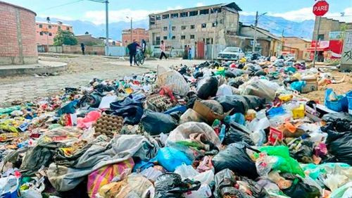 Quillacollo acumula basura tras cierre del vertedero
