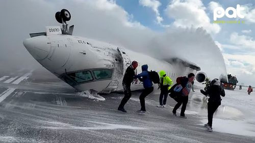 Accidente aéreo en Toronto: El aterrizaje forzoso que pudo haber terminado en tragedia