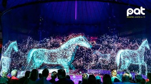 El primer circo del mundo que usa hologramas en lugar de animales