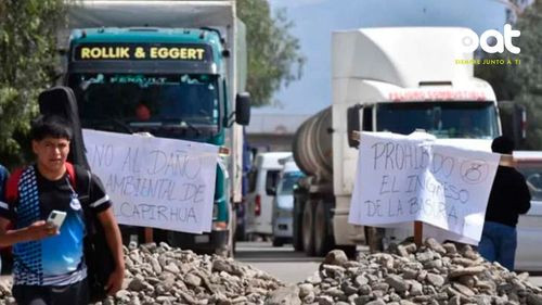 Colcapirhua masifica bloqueos en rechazo a planta de residuos sólidos