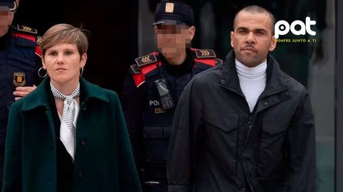 Dani Alves sale en libertad provisional tras depositar fianza de un millón de euros