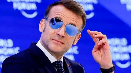 Lentes de sol de Macron en Davos causan sensación e impulsan ventas