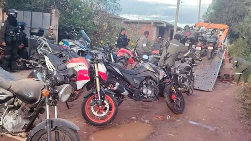 Recuperan 45 motos robadas en Cochabamba y difunden datos para identificar a los dueños