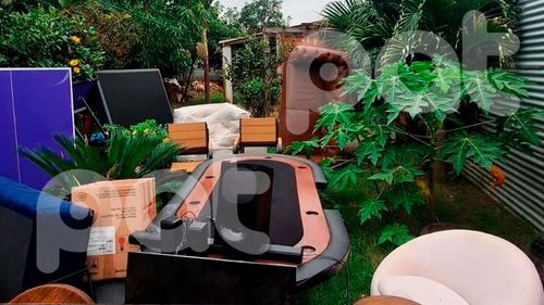 Recuperan objetos robados de quinta vinculada a Marset y aprehenden a tres personas