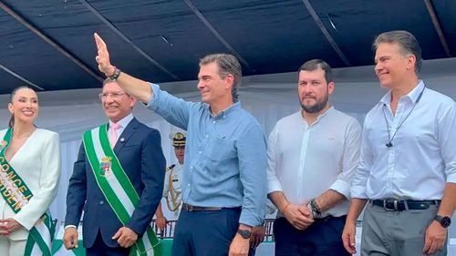 Paz promete financiamiento a través de créditos del BID para proyectos de planta de agua en Porongo