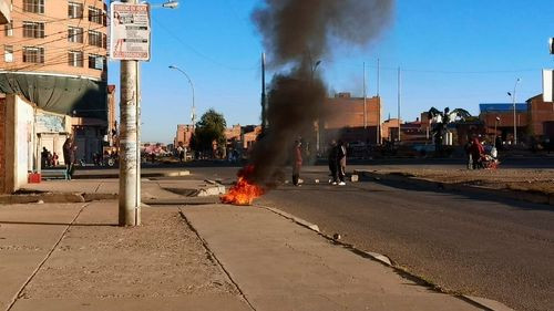 Alcaldía de el alto estima daños al ornato público por bs 2 millones