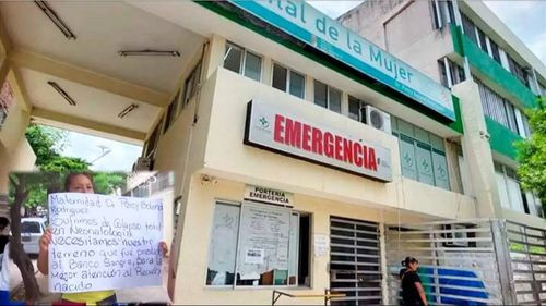 Por hacinamiento y falta de items: Mantienen paro de 48 hrs. en la Maternidad Percy Boland