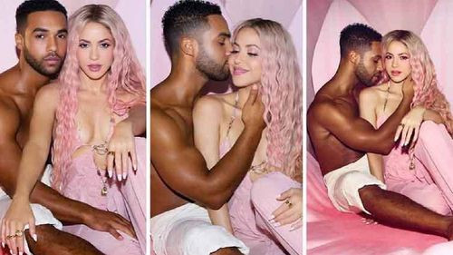 Shakira causa revuelo en redes sociales con publicación junto a Lucien Laviscount antes del estreno de su nuevo disco.
