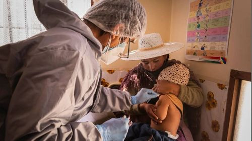 Potosí inicia la campaña de vacunación de Las Americas el 23 de abril