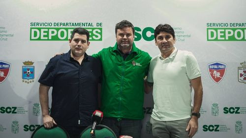 Gobernación cruceña y clubes cruceños lanzan oficialmente el súper clásico cruceño de fútbol