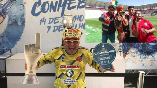 El Chasqui boliviano recibirá este lunes El Pulpito, el hincha número 1 de Colombia que llega a El Alto