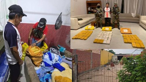 Incautación de más de 60 kilos de marihuana en Santa Cruz