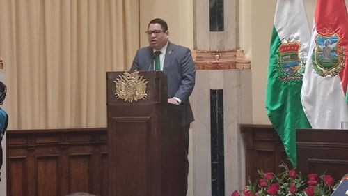 Roger Mariaca jura como Fiscal General del Estado