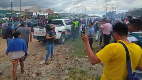 Arroceros del Norte Integrado cruceño protestan por intervención de ingenios y requisa del grano