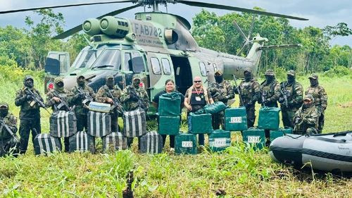 Fiscalía del Beni investiga nuevo hallazgo de más de 650 kilos de cocaína en la amazonía de la provincia Iténez frontera con Brasil