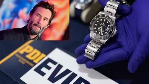 Reloj de lujo robado a Keanu Reeves fue encontrado en Chile