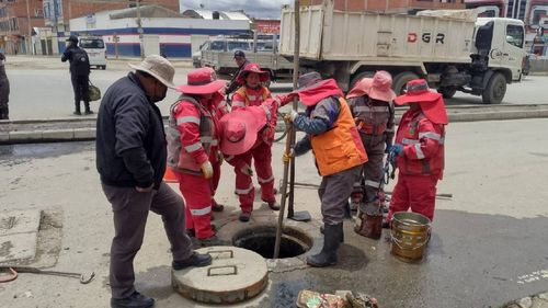 La Alcaldía de El Alto atendió seis emergencias por lluvias el fin de semana