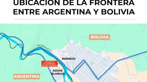 Un senador Boliviano criticó la intención del Gobierno argentino de instalar un alambrado en la frontera