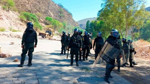 Dictan 3 años de cárcel para 3 campesinos por bloqueo en Parotani; ya suman 5 los sentenciados