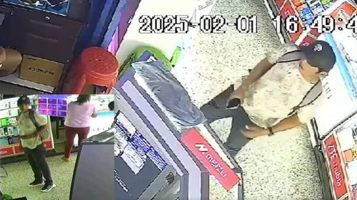 Joven es captado robando celular y dinero en el mercado del Plan 3000