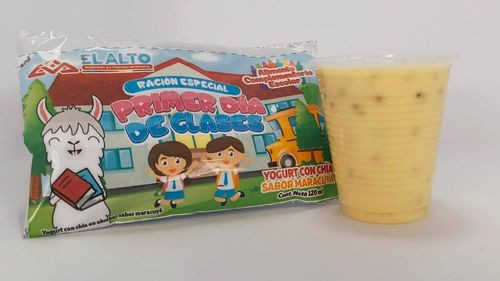 Feliz retorno a clases: Yogurt con chía y galleta waffer será la ración para este lunes