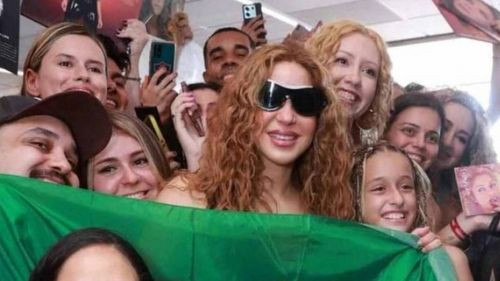 Shakira ya está en Brasil para el comienzo de su gira