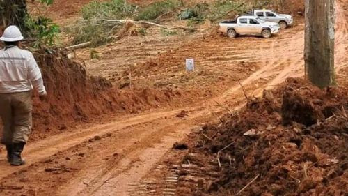 YPFB construye obras para acceder a los pozos Mayaya Centro X2 y X3 en La Paz
