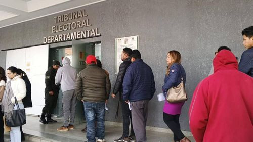 TED cruceño recibe en dos días 467 reclamos por inhabilitaciones