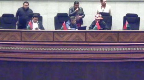 Choquehuanca suspende sesión de Asamblea por falta quorum en la directiva