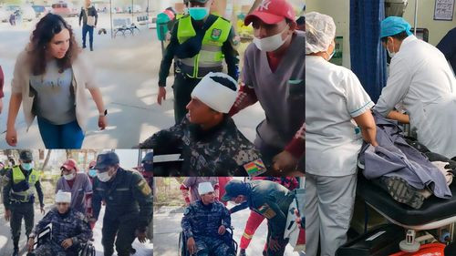 Sube el número de heridos a 54 en Llallagua y Parotani, el ministerio de salud procura su atención
