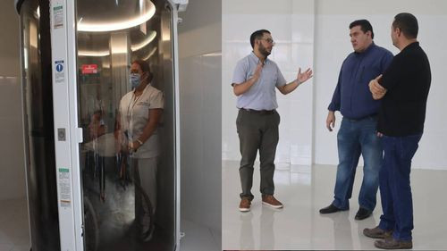 La Gobernación hace entrega de nuevo ascensor al Hospital San Juan de Dios