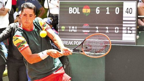 Bolivia listo para enfrentar a Uruguay en la copa Davis: Murkel Dellien confía en el mejor equipo en mucho tiempo