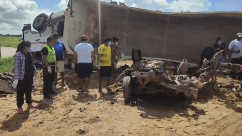 Trágico choque en San Julián: asciende a 12 el número  de fallecidos