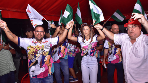 Testarudos coronadores del Carnaval cruceño 2026