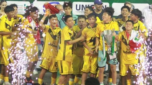 Academia deportiva Cantolao de Perú se corona campeón del Mundialito Paz y Unidad Sub-15