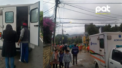 Salud desplaza dos ambulancias y cuatro médicos para la atención inmediata de las familias en la zona afectada por riada