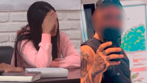 Expareja del venezolano hallado sin vida en una maleta va a prisión preventiva