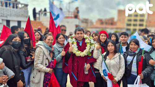 Organizaciones vivas de El Alto proclaman a Eynar Viscarra como candidato a alcalde 