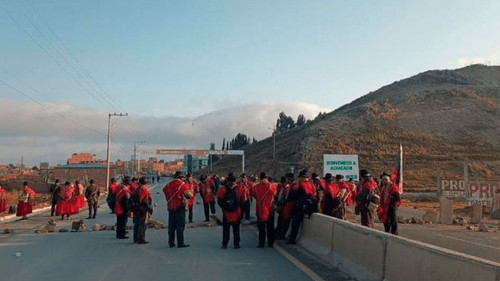 Bloqueo en rutas de paz por demandas campesinas