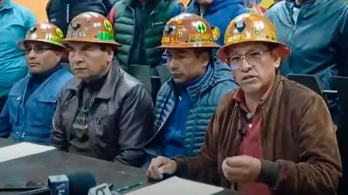 Mineros de Oruro critican a la COB y piden respuestas al Gobierno