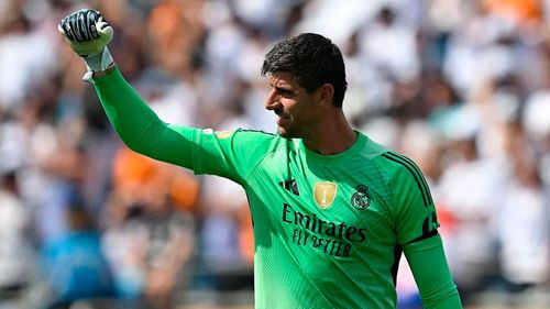 Courtois suma su segunda  asistencia en la historia del  Real Madrid