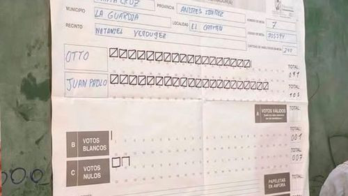 Conteo preliminar da ventaja a JP en mesa 7 de La Guardia