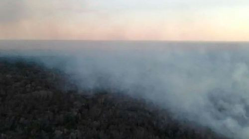 Santa Cruz emite alerta naranja por incendios forestales ante riesgo muy alto